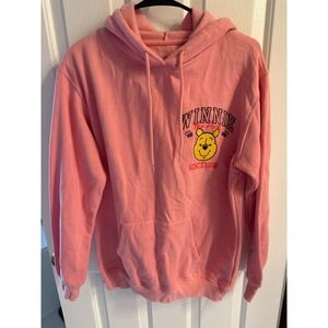 Disney Winnie the Pooh Hoodie Pink Kids Large 11-13 Pullover LH12407FH